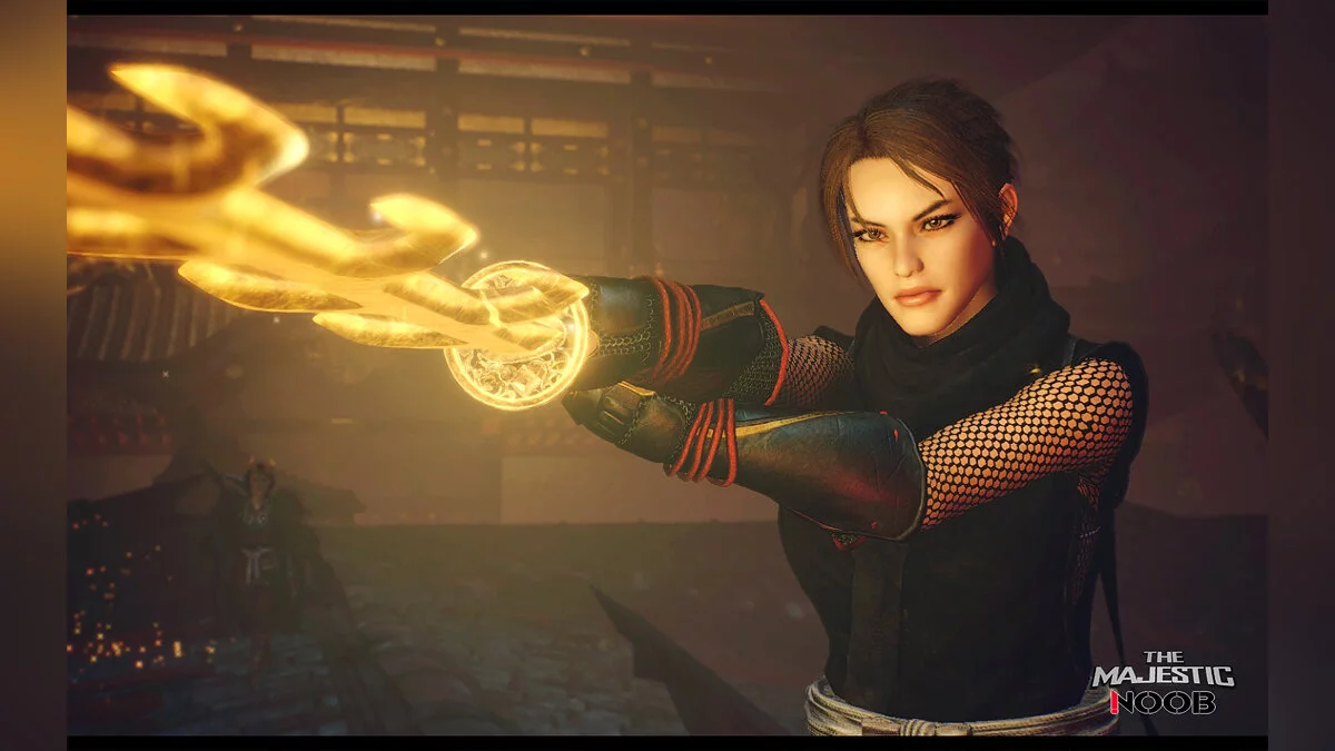 Nioh 2: Complete Edition — Лара Крофт из игры Tomb Raider - Legend