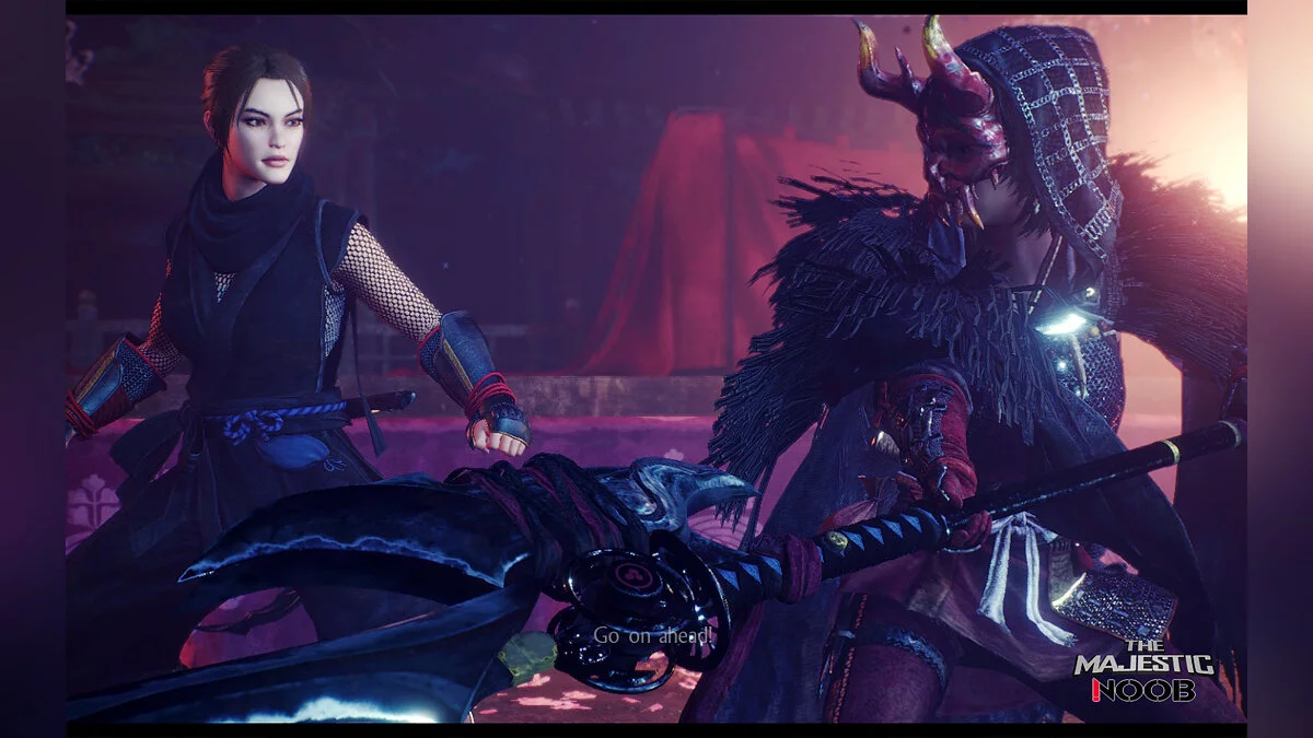 Nioh 2: Complete Edition — Лара Крофт из игры Tomb Raider - Legend