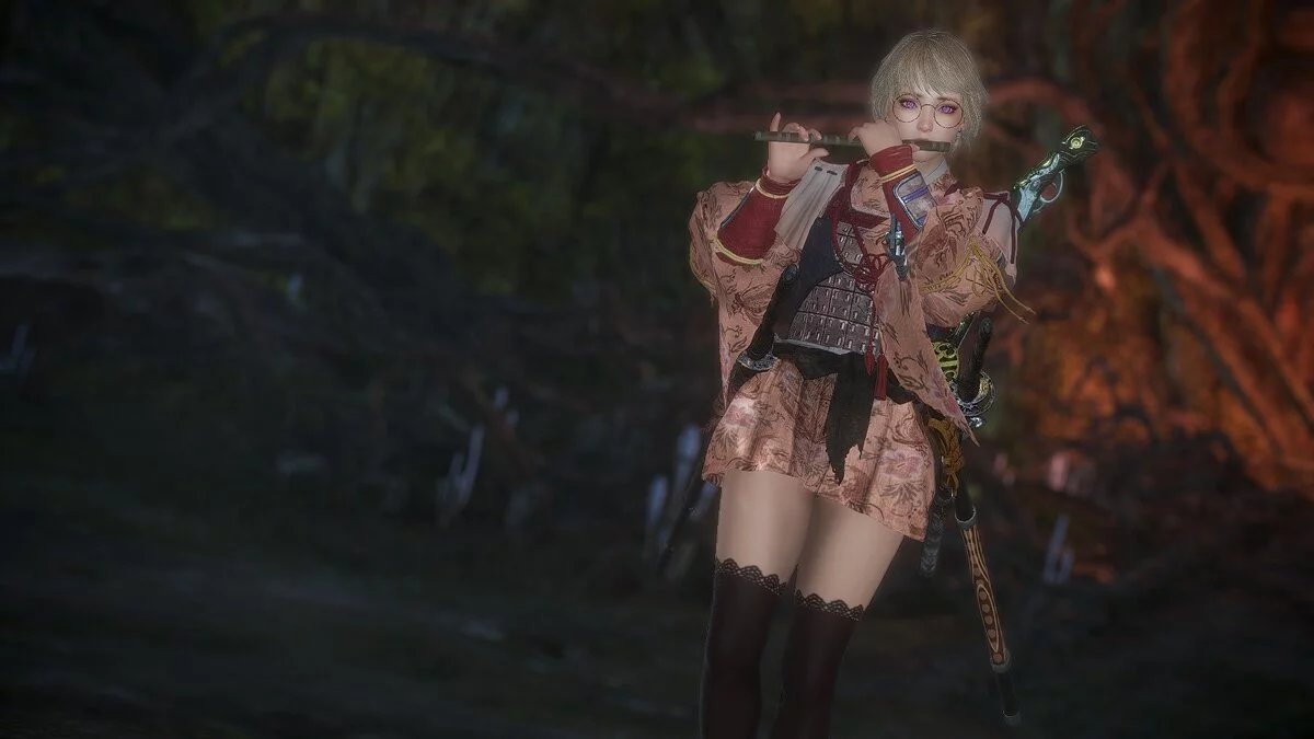 Nioh 2: Complete Edition — Круглые очки