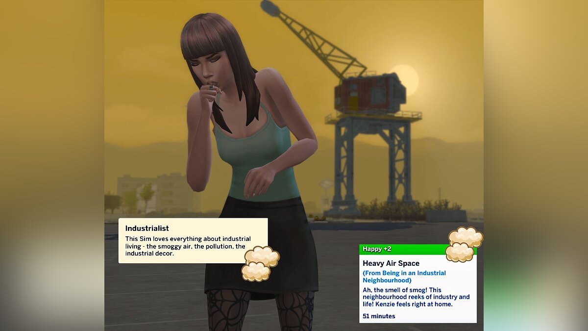 The Sims 4 — Черта характера — промышленник