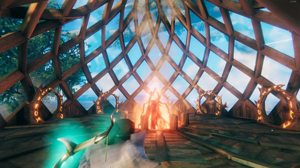 Valheim — Портальная комната