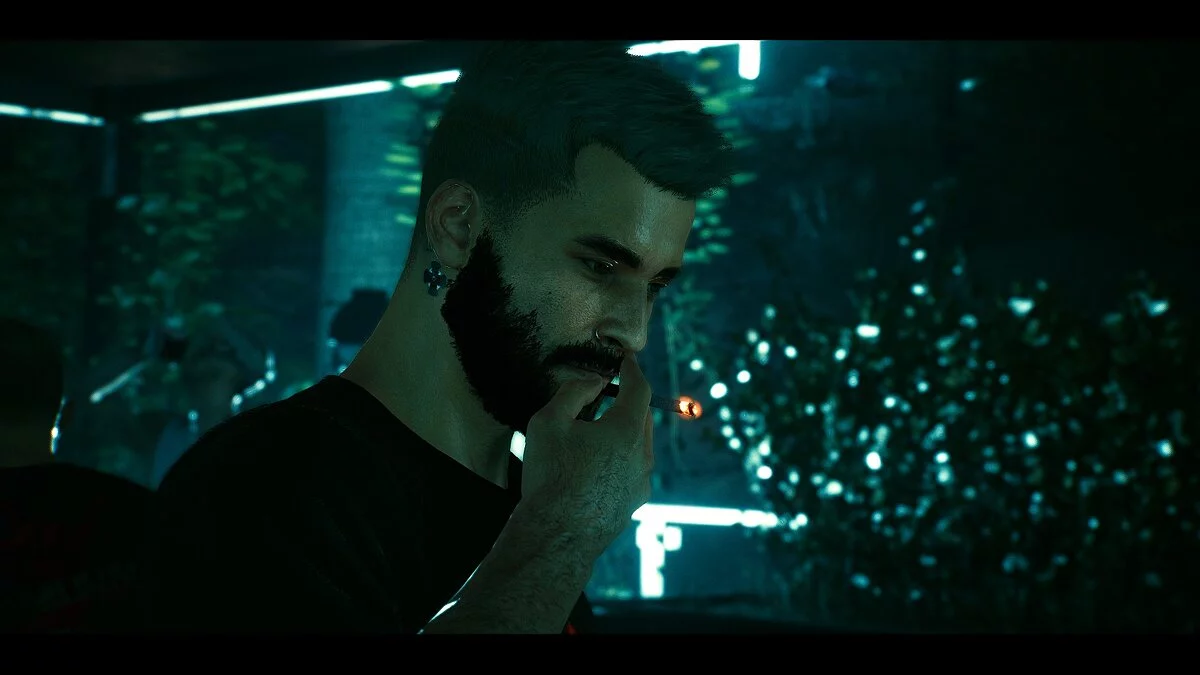 Cyberpunk 2077 — Пресет с белыми волосами