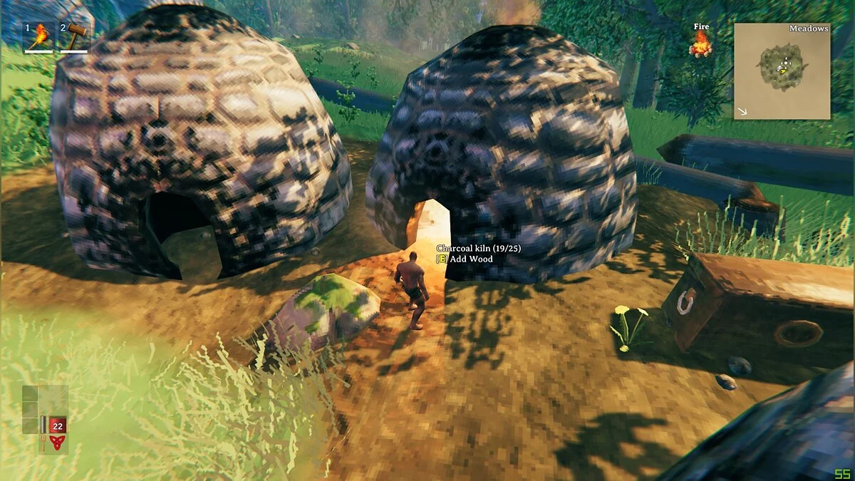 Valheim — Изменение масштаба игрока