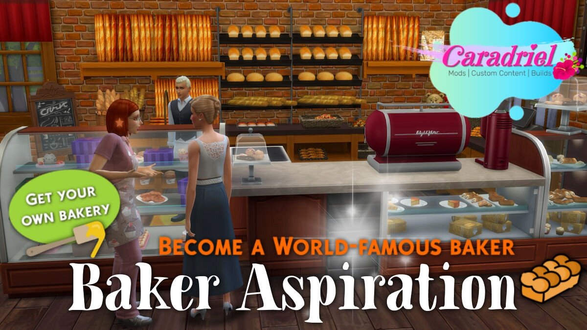 The Sims 4 — Жизненная цель — пекарь