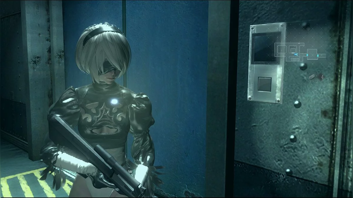 Resident Evil: Revelations — 2B из игры Nier: Automata