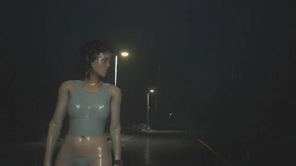 Resident Evil 2 — Эллен Рипли в нижнем белье