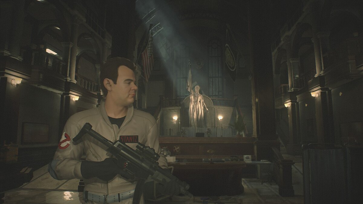 Resident Evil 2 — Реймонд из фильма «Охотники за привидениями»