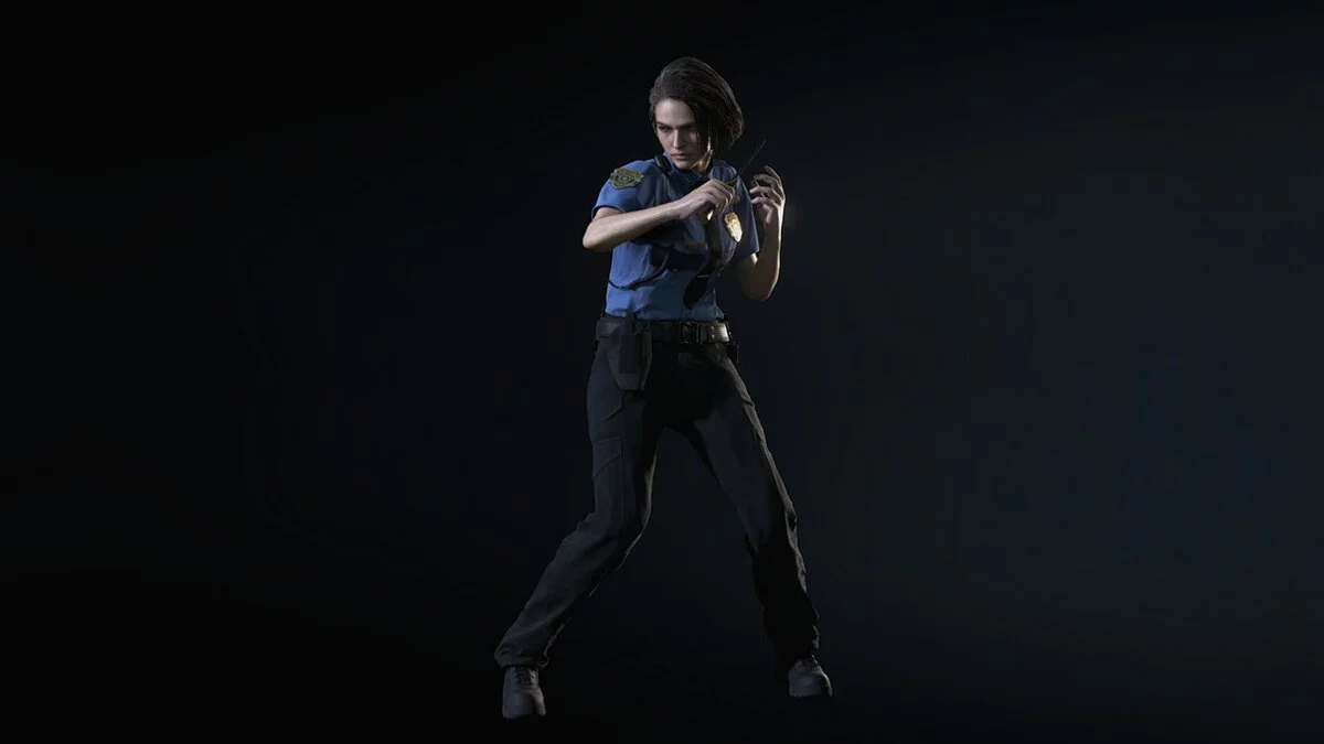 Resident Evil 3 — Джилл в стандартной полицейской униформе