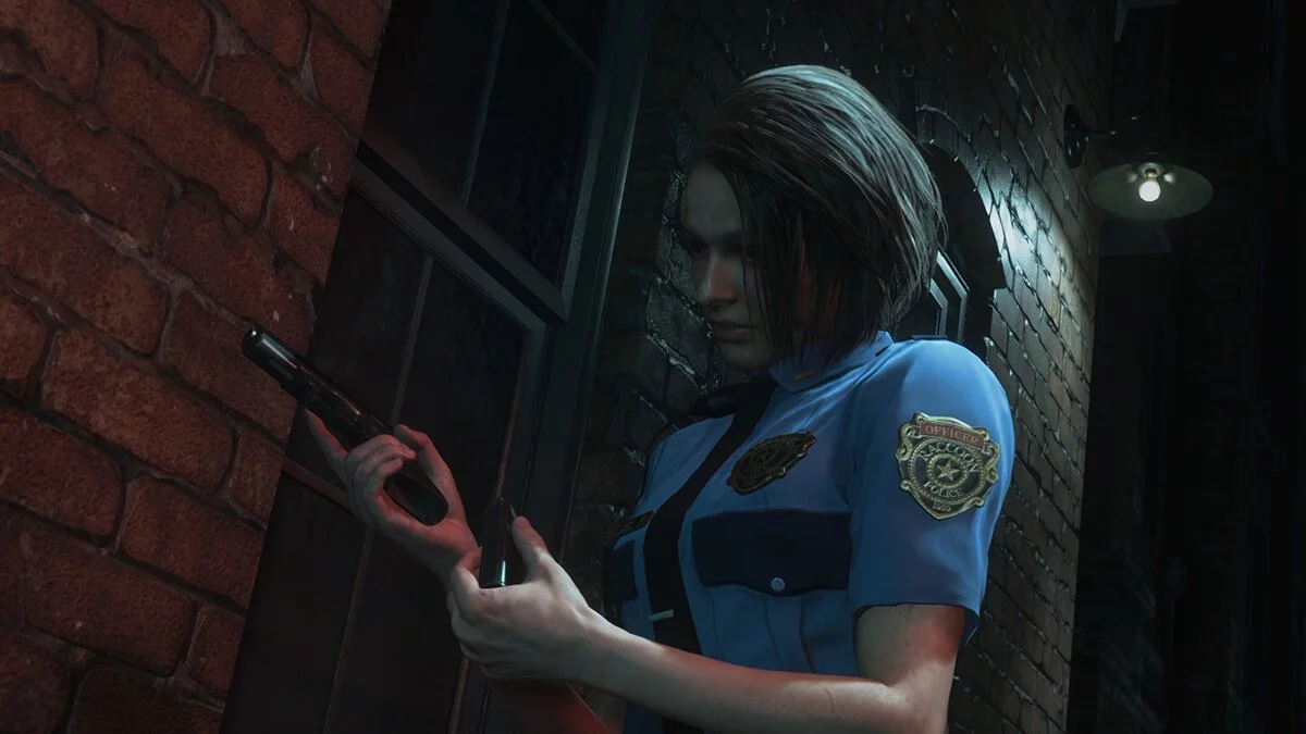 Resident Evil 3 — Джилл в стандартной полицейской униформе