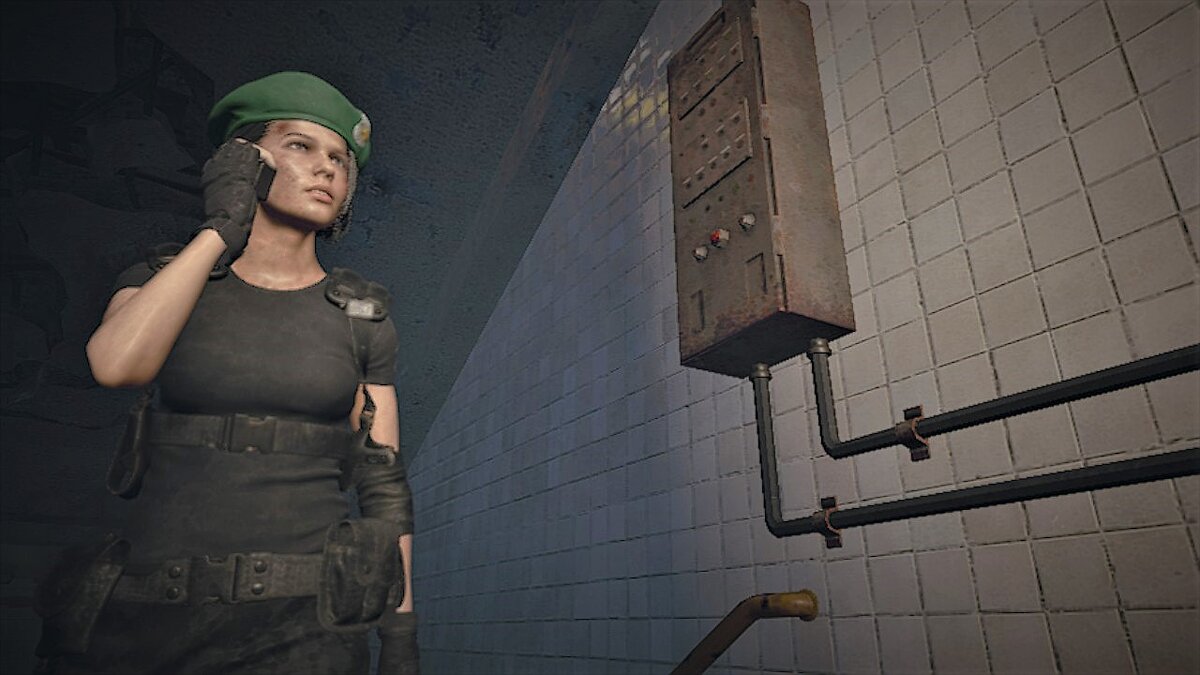 Resident Evil 3 — Джилл в военной форме