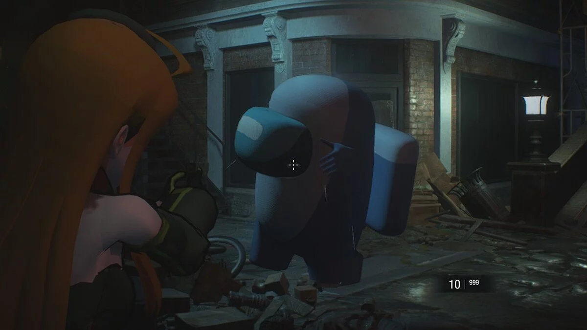 Resident Evil 3 — Астронавт из игры Among Us