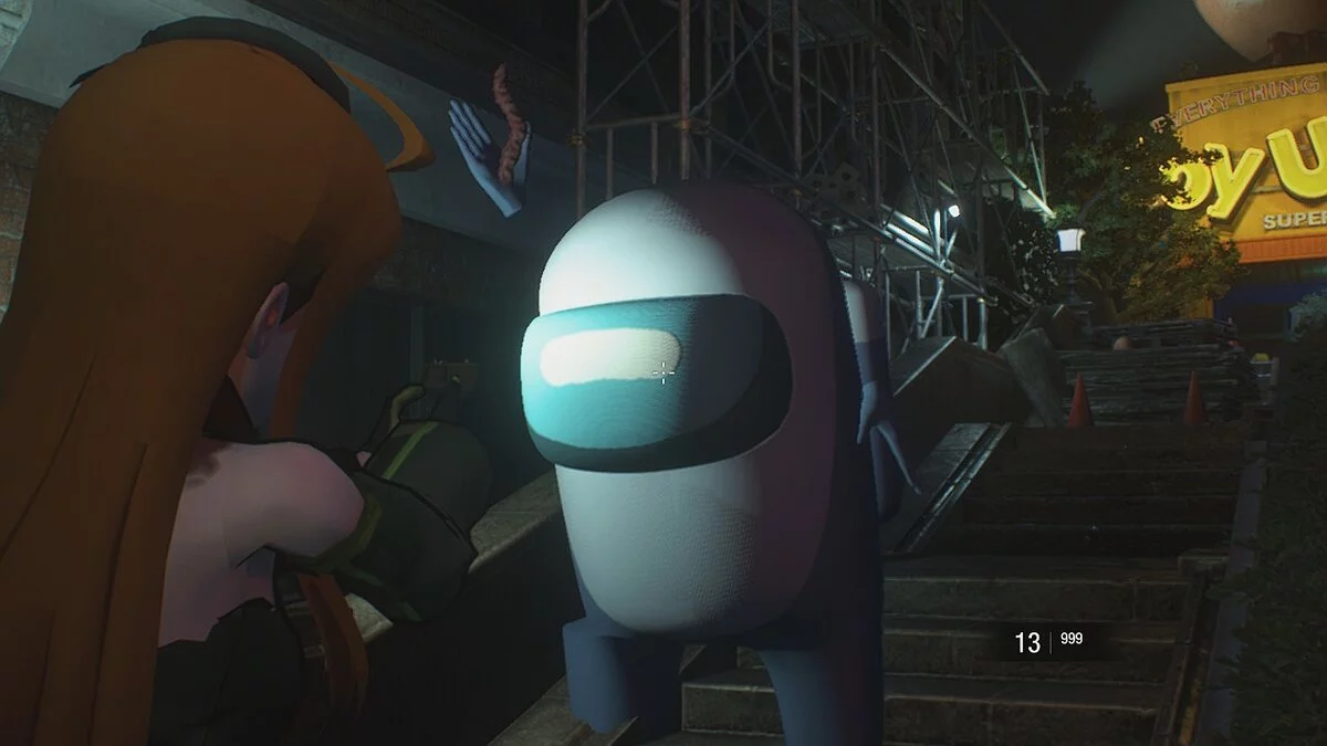 Resident Evil 3 — Астронавт из игры Among Us