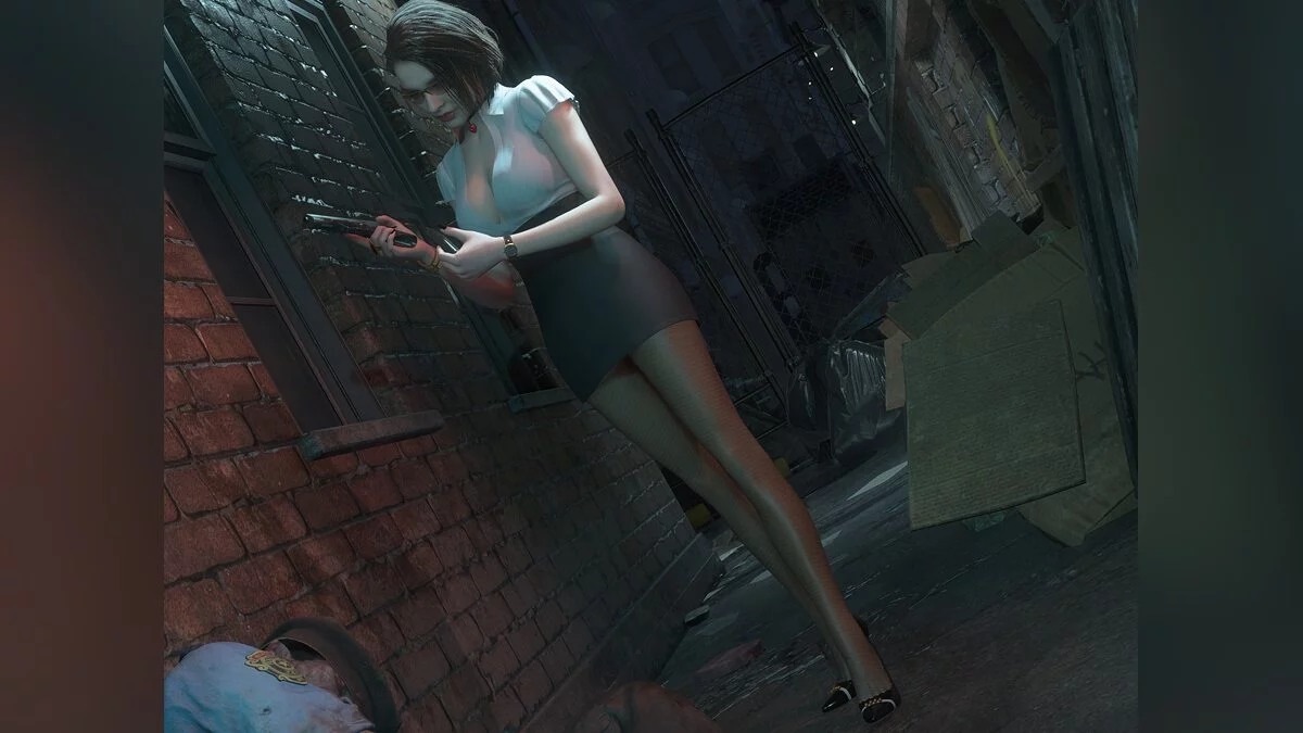 Resident Evil 3 — Джилл бизнес леди