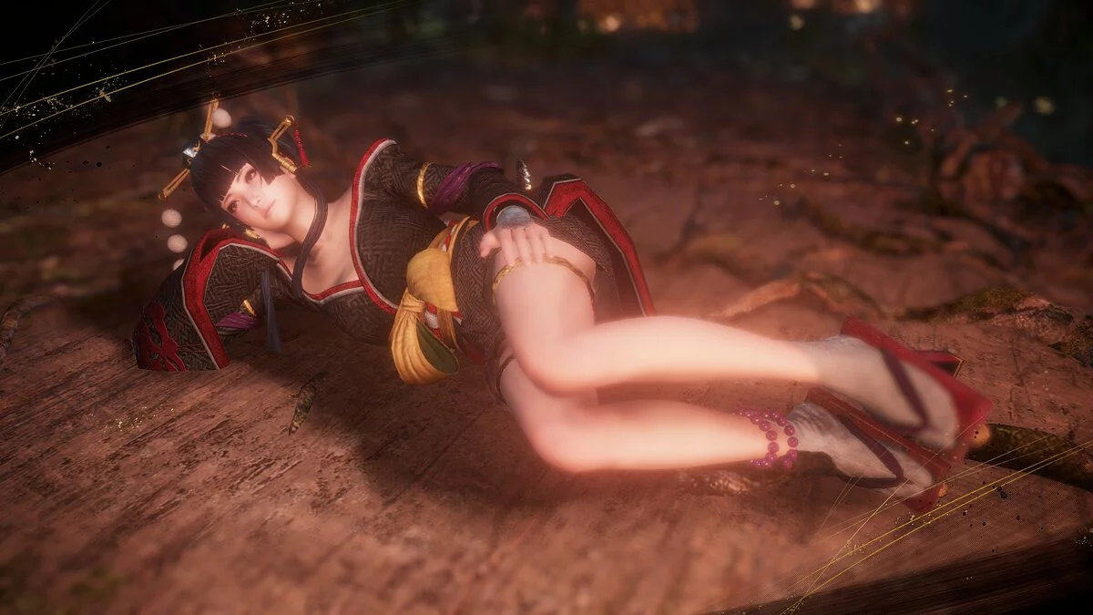 Nioh 2: Complete Edition — Женская мини-юбка тенгу без вуали