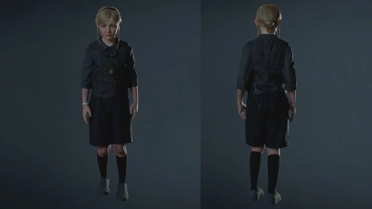 Resident Evil 2 — Шерри Биркин в черном