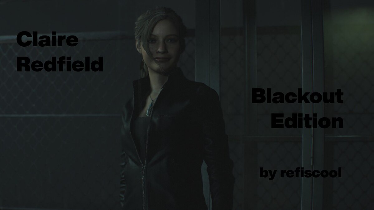 Resident Evil 2 — Клэр Редфилд в черном
