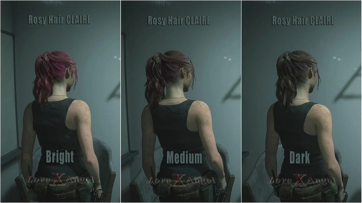 Resident Evil 2 — Розовые волосы Клэр