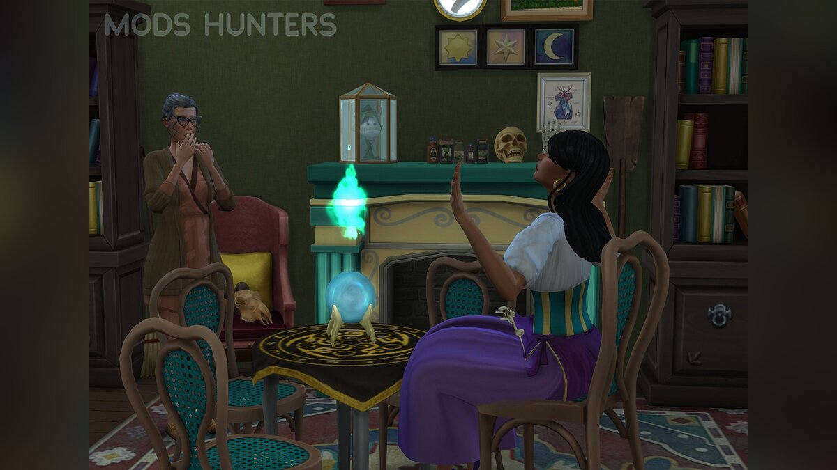 The Sims 4 — Реакция на спиритический сеанс
