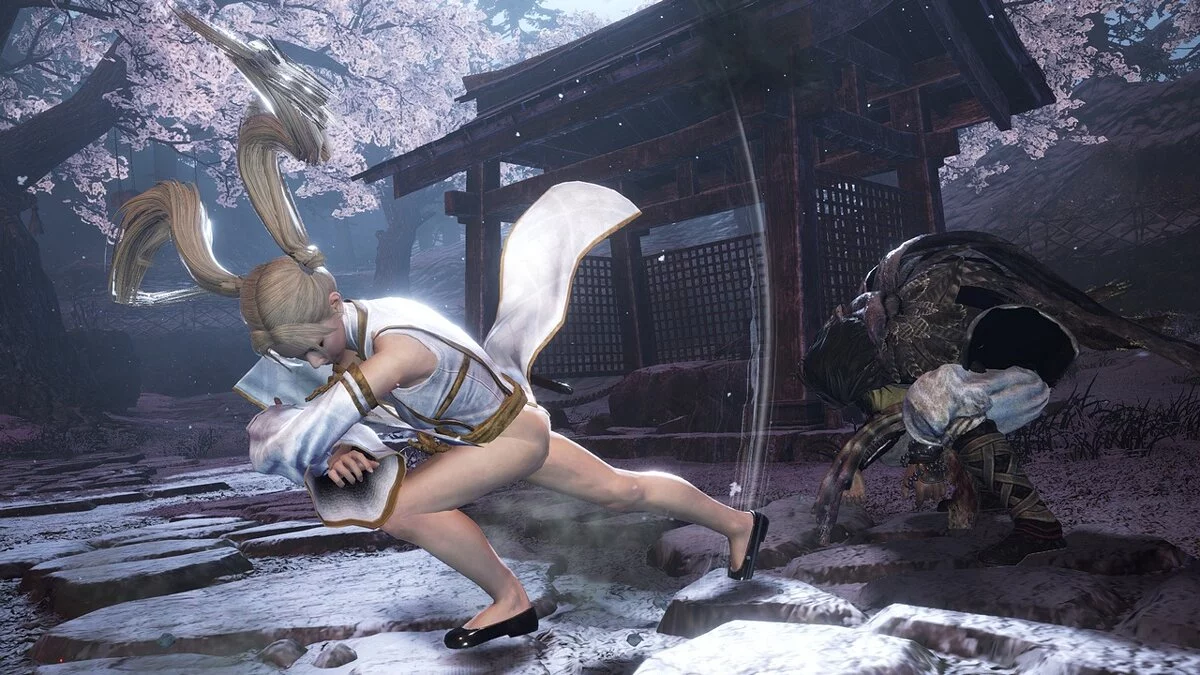 Nioh 2: Complete Edition — Длинные волосы с двумя хвостами