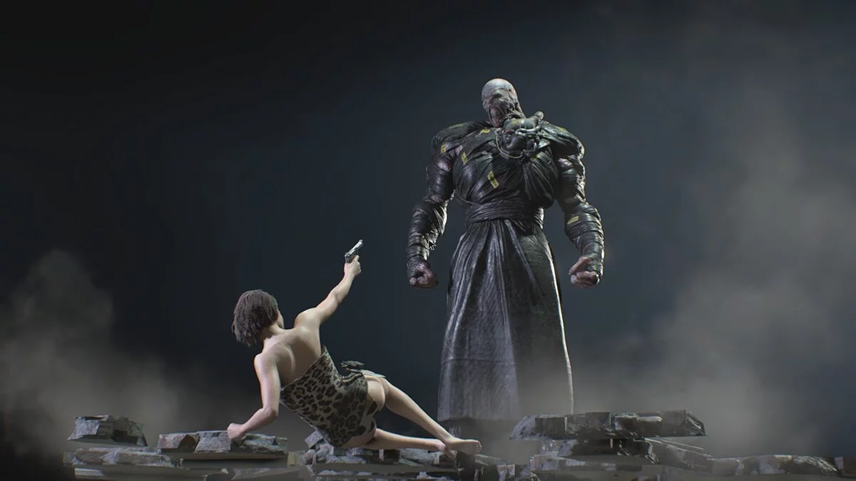 Resident Evil 3 — Наряд пещерной женщины