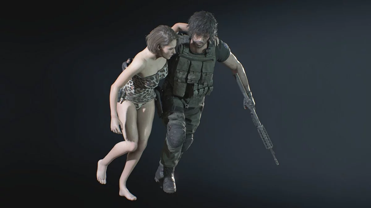 Resident Evil 3 — Наряд пещерной женщины