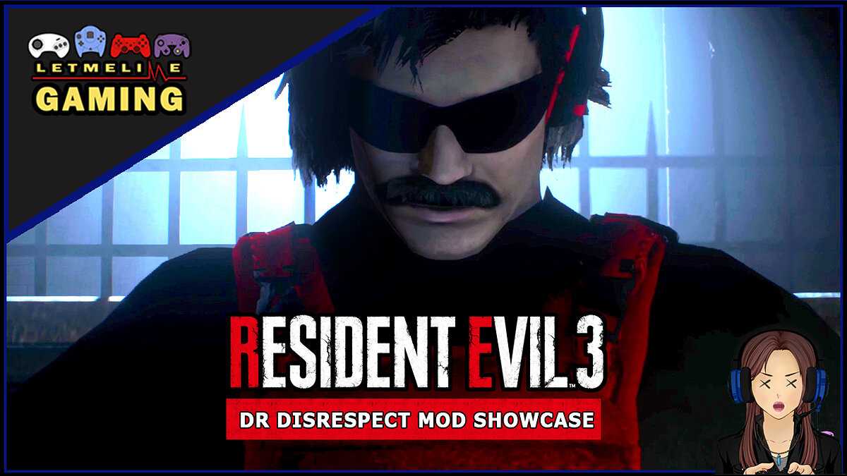 Resident Evil 3 — Dr Disrespect вместо Немезиды
