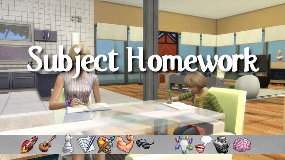 The Sims 4 — Улучшенная домашняя работа (07.03.2021)