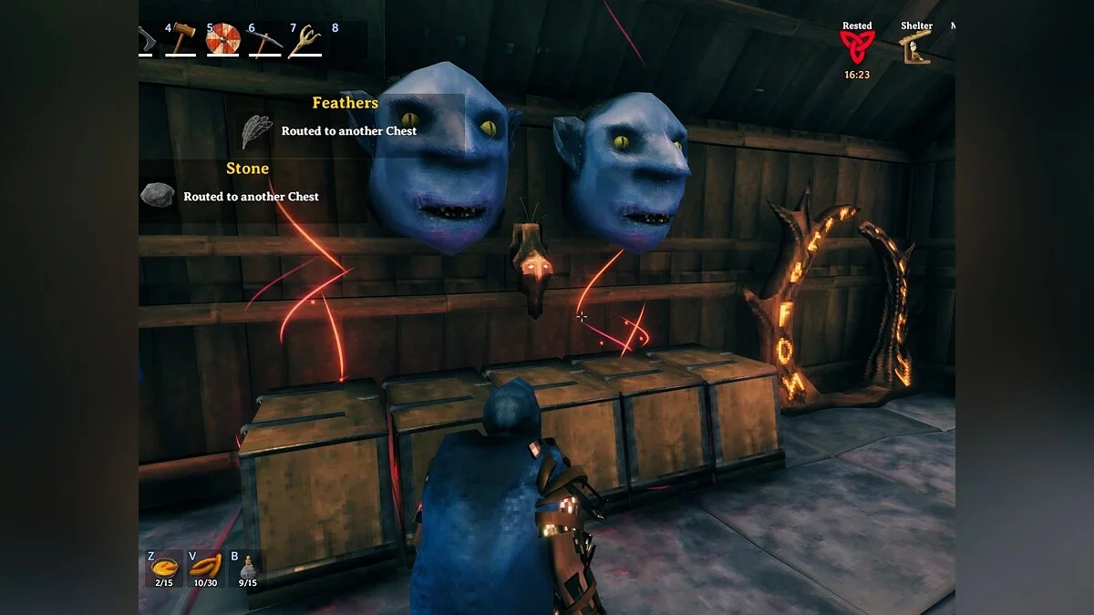 Valheim — Умные сундуки для хранения