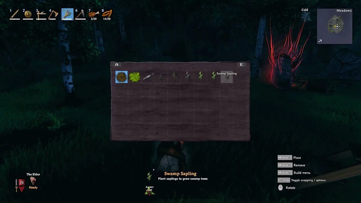 Valheim — Посадка деревьев