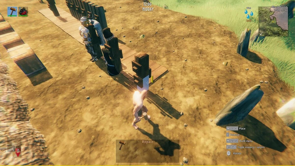 Valheim — Манекены для брони