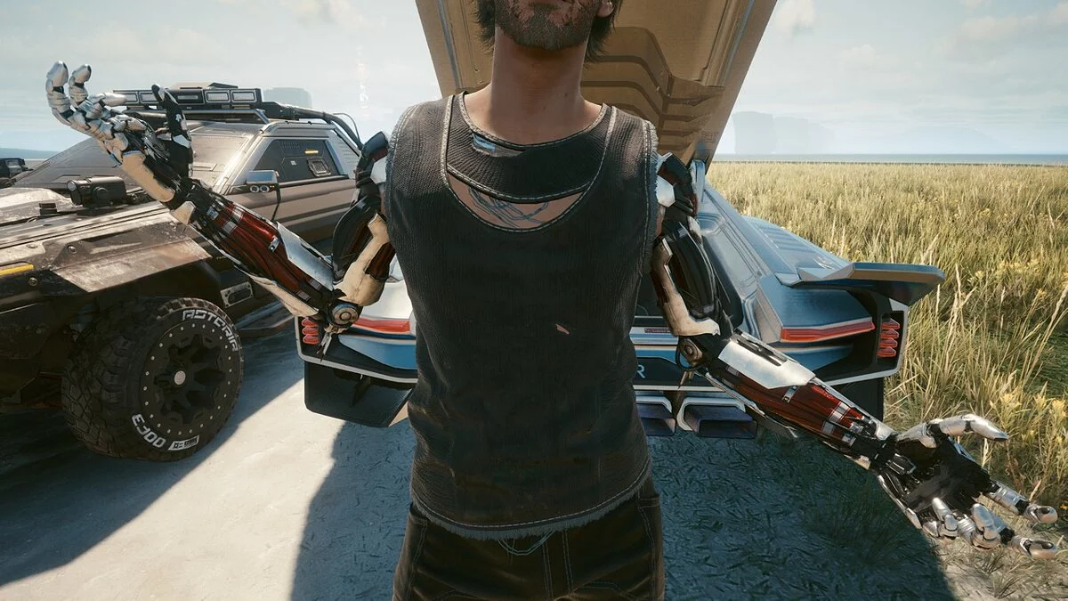 Cyberpunk 2077 — Серебряные био-руки