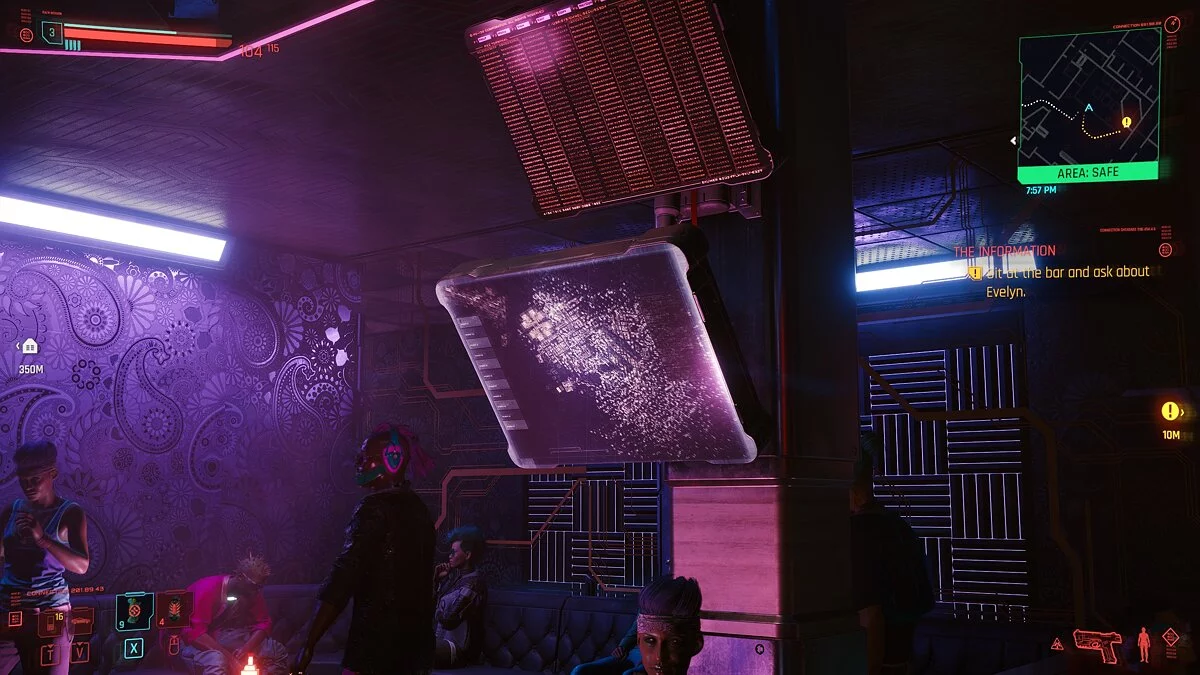 Cyberpunk 2077 — Цифровая карта Лос-Анджелеса