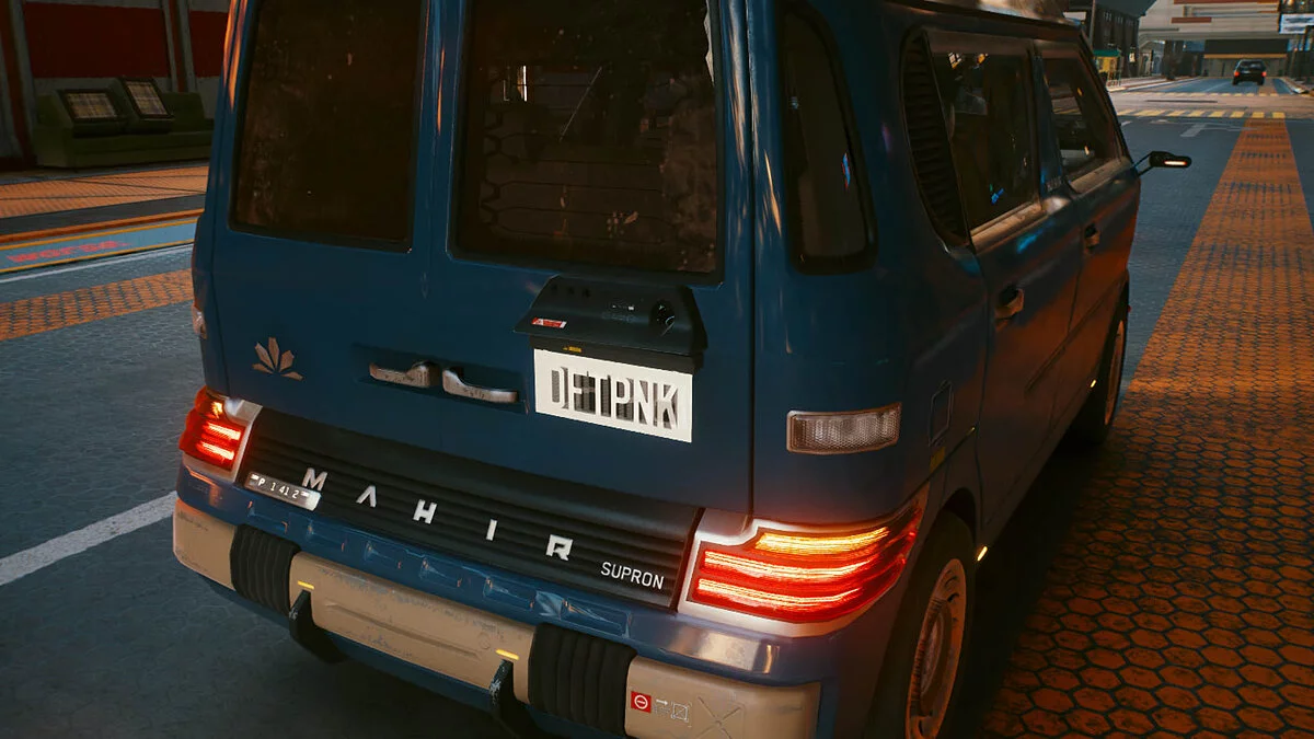 Cyberpunk 2077 — Daft Punk на полицейских машинах