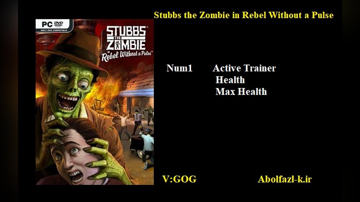 Stubbs the Zombie in Rebel Without a Pulse — Трейнер (+3) [1.0]