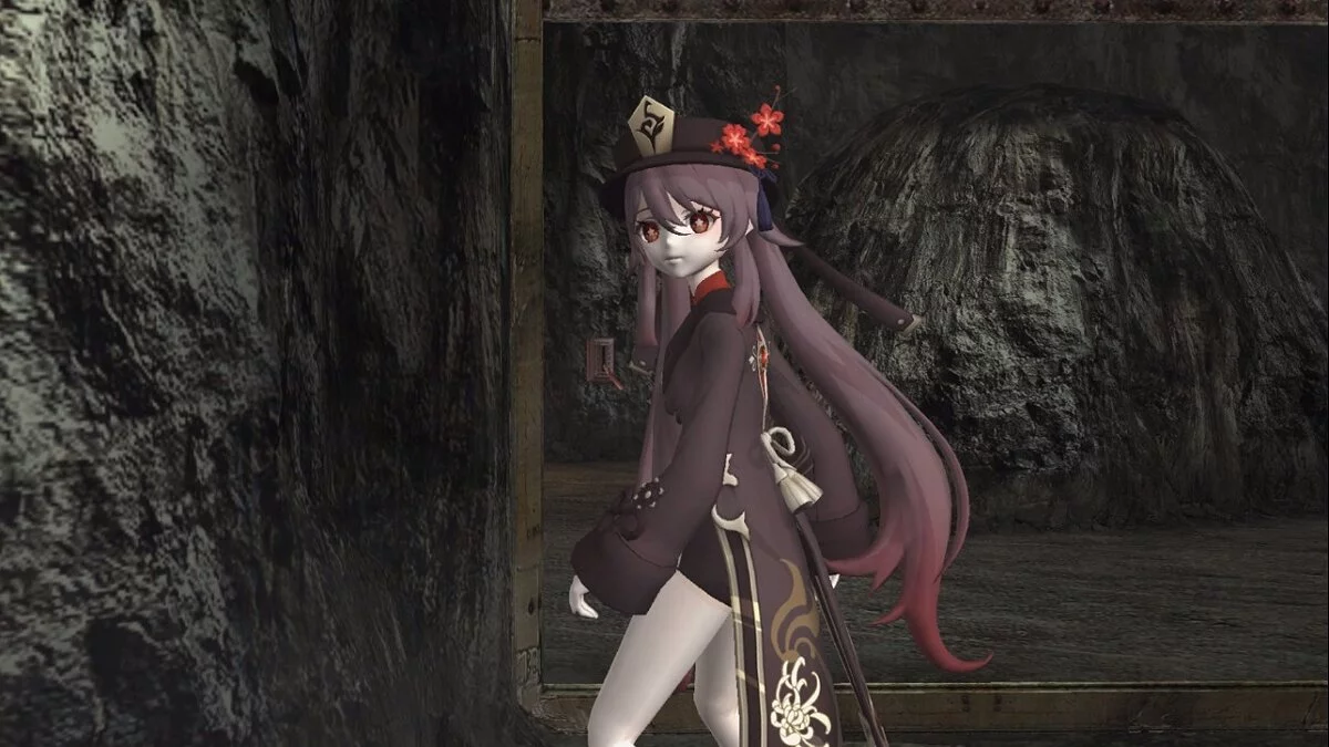 Resident Evil 4 (2005) — Ху Тао из игры Genshin Impact