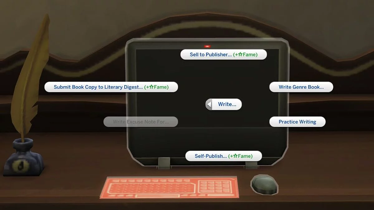 The Sims 4 — Публикация книг на компьютере (07.03.2021)