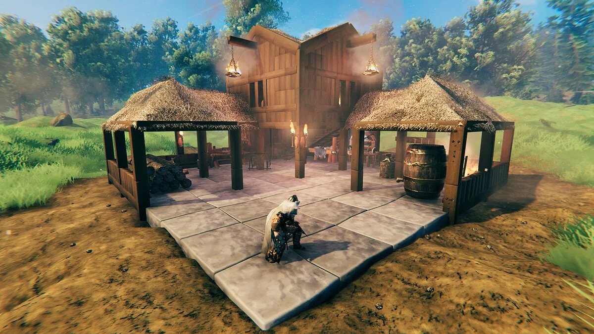 Valheim — Постройки из игры Age of Empires