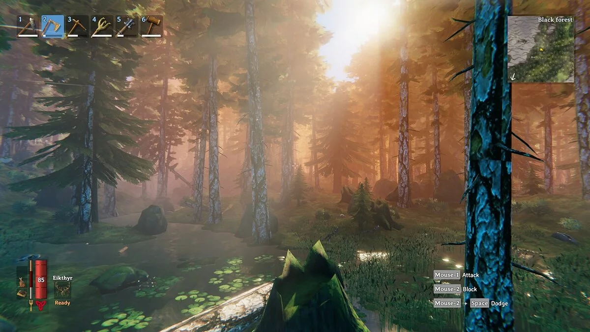 Valheim — Улучшенные текстуры деревьев