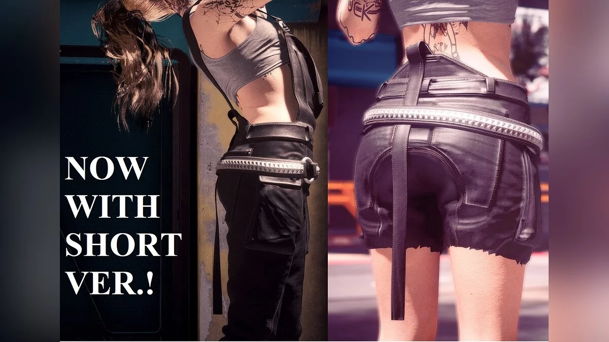 Cyberpunk 2077 — Комбинезон Джуди - с физикой