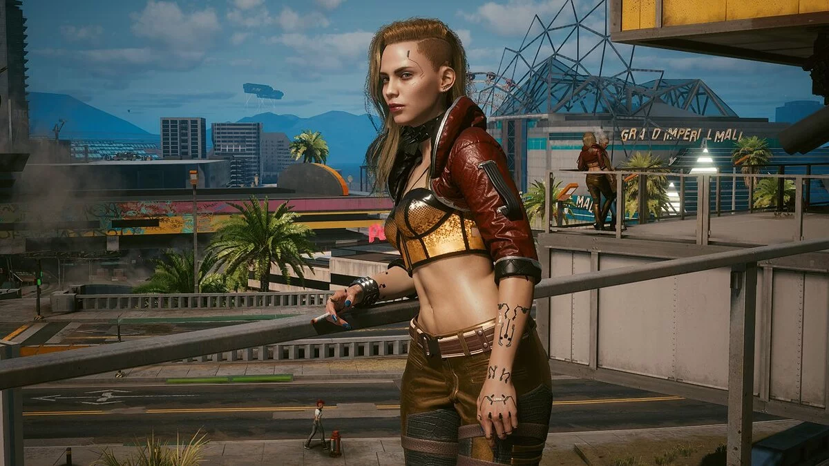 Cyberpunk 2077 — Кара Делевинь - пресет для Ви