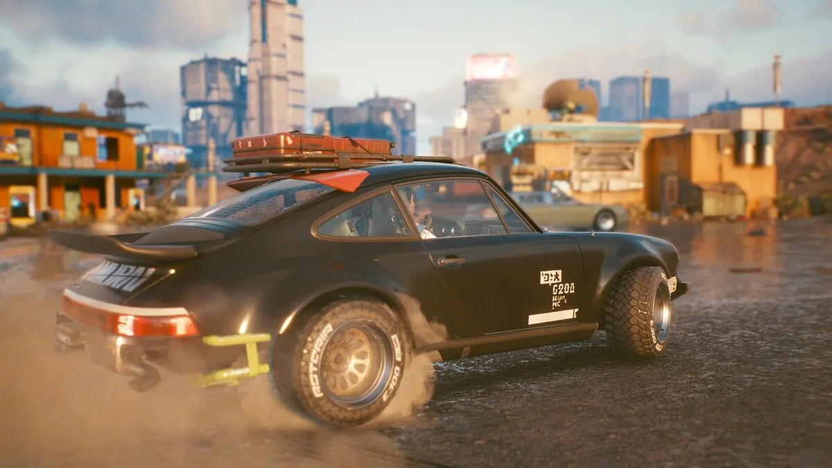 Cyberpunk 2077 — Раллийная версия Porsche 911