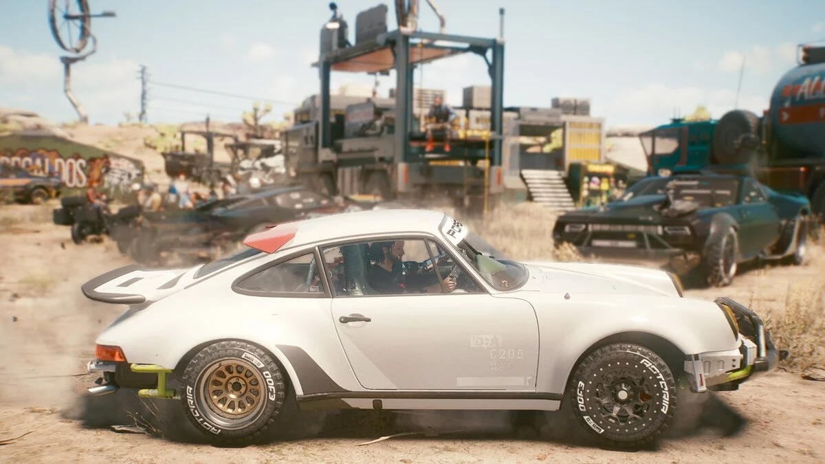 Cyberpunk 2077 — Раллийная версия Porsche 911