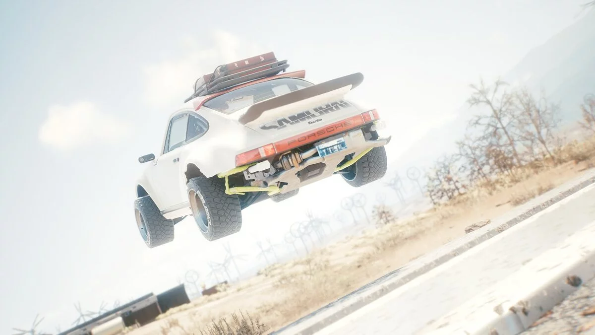 Cyberpunk 2077 — Раллийная версия Porsche 911