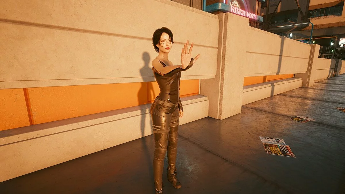 Cyberpunk 2077 — Тактический женский костюм