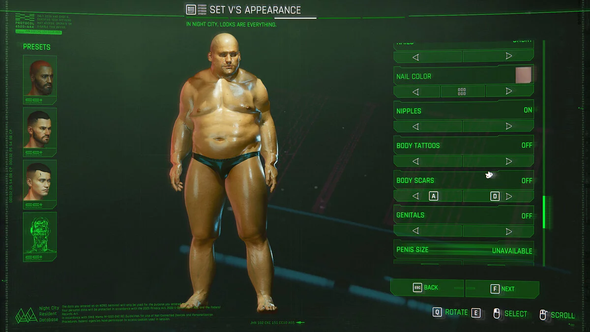 Cyberpunk 2077 — Игра за толстяка