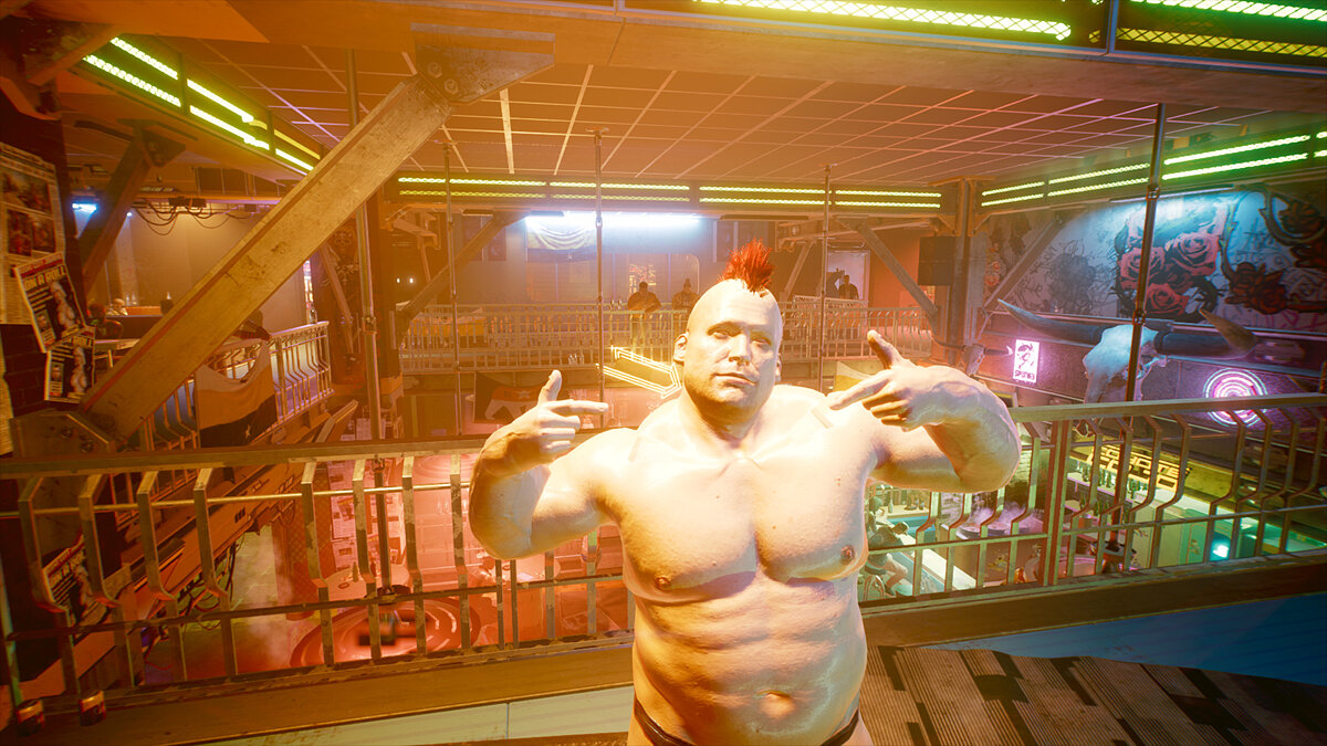 Cyberpunk 2077 — Игра за толстяка