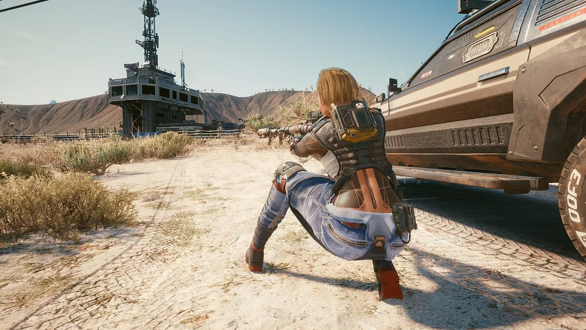 Cyberpunk 2077 — Костюм Nomad Techie