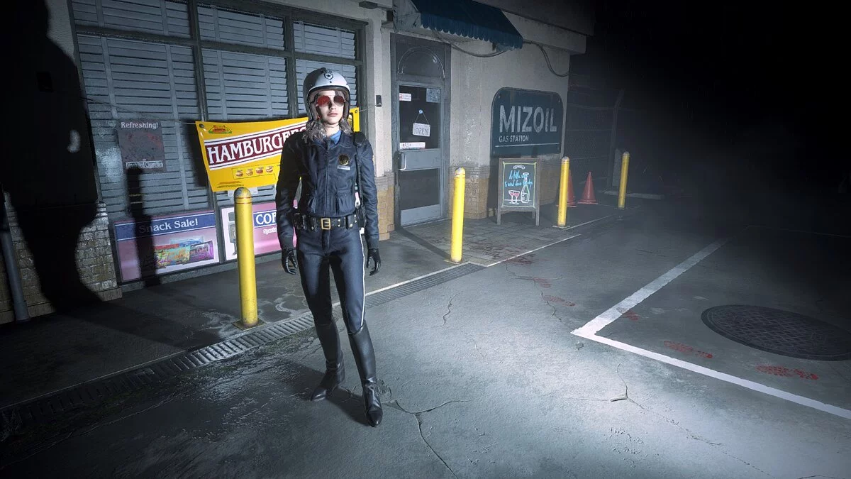 Resident Evil 2 — Клэр - полицейская-мотоциклист