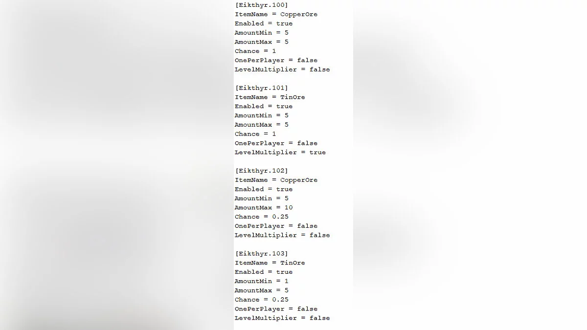 Valheim — Drop That - настройка таблиц добычи