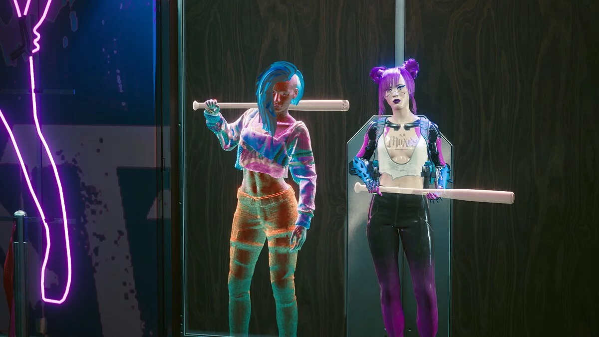 Cyberpunk 2077 — Полностью голографическое тело